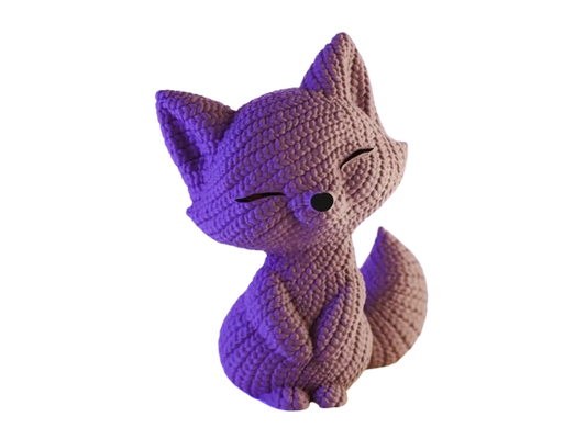 Knitted Cute Fox