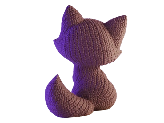 Knitted Cute Fox