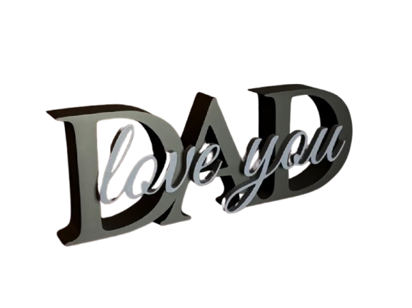 DAD - love you - Perfect as a Father's Day gift