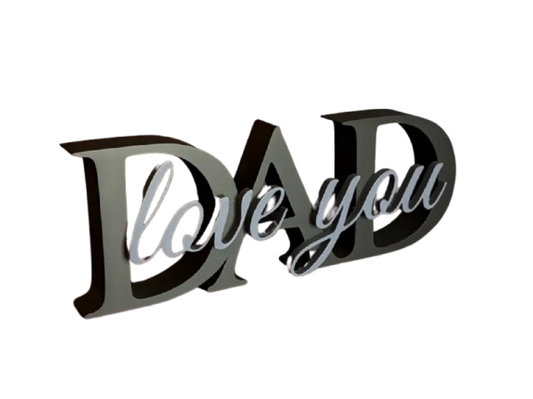 DAD - love you - Perfect as a Father's Day gift