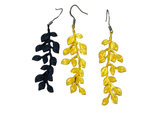 Leaf earrings
