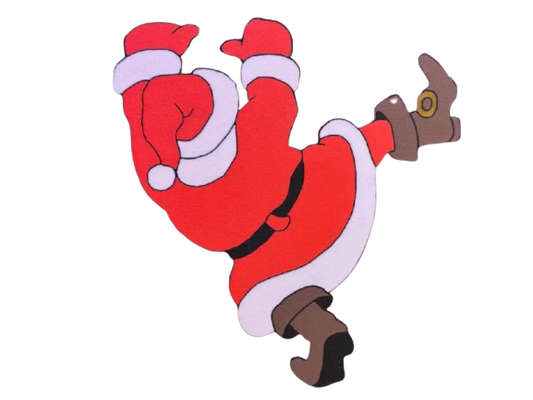 Santa Shelf Decoration