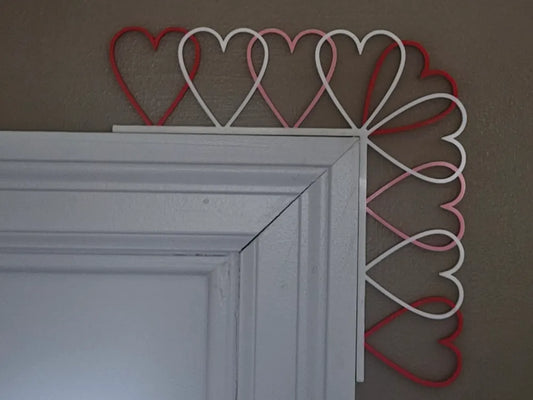 Valentine Door Corner - All Hearts
